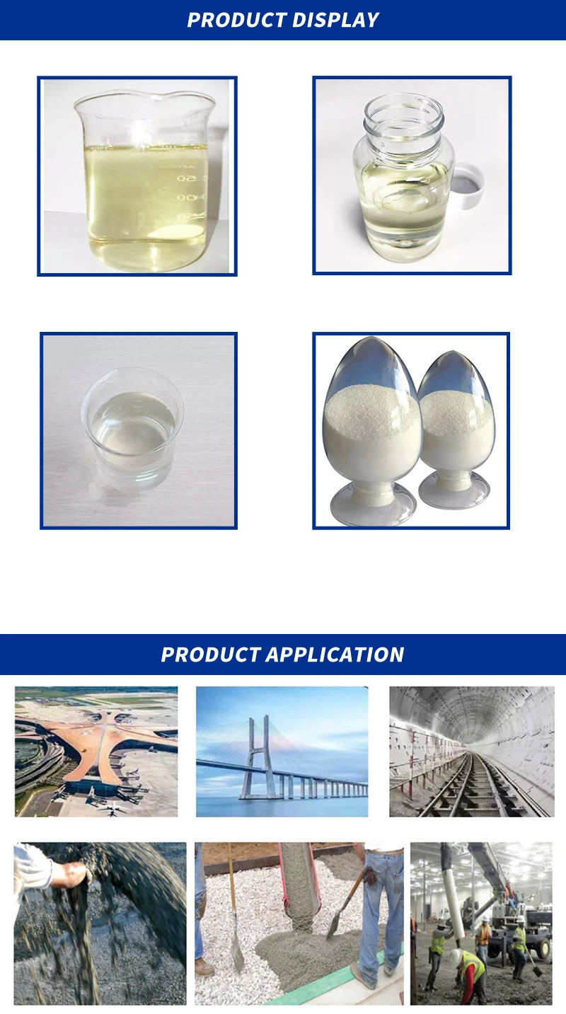 Polycarboxylate Super Plasticizer Ether Concrete Admixture Superplasticizer Mother Liquid